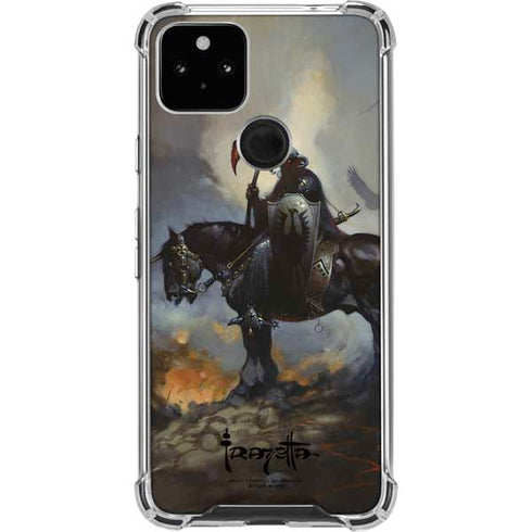 Frazetta Death Dealer on Horseback Google Pixel 5a 5G Clear Case